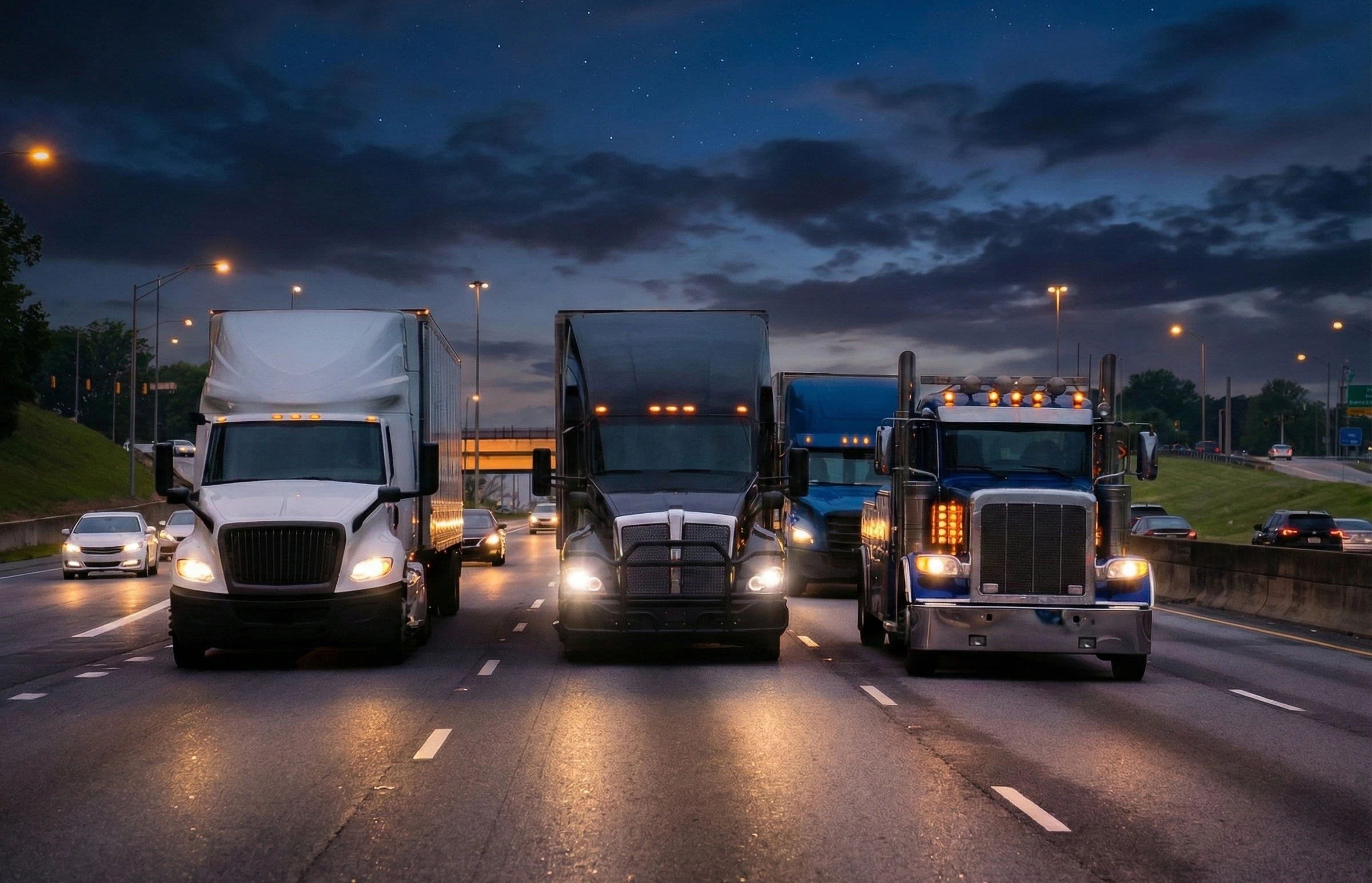 Power unit spotting trailer