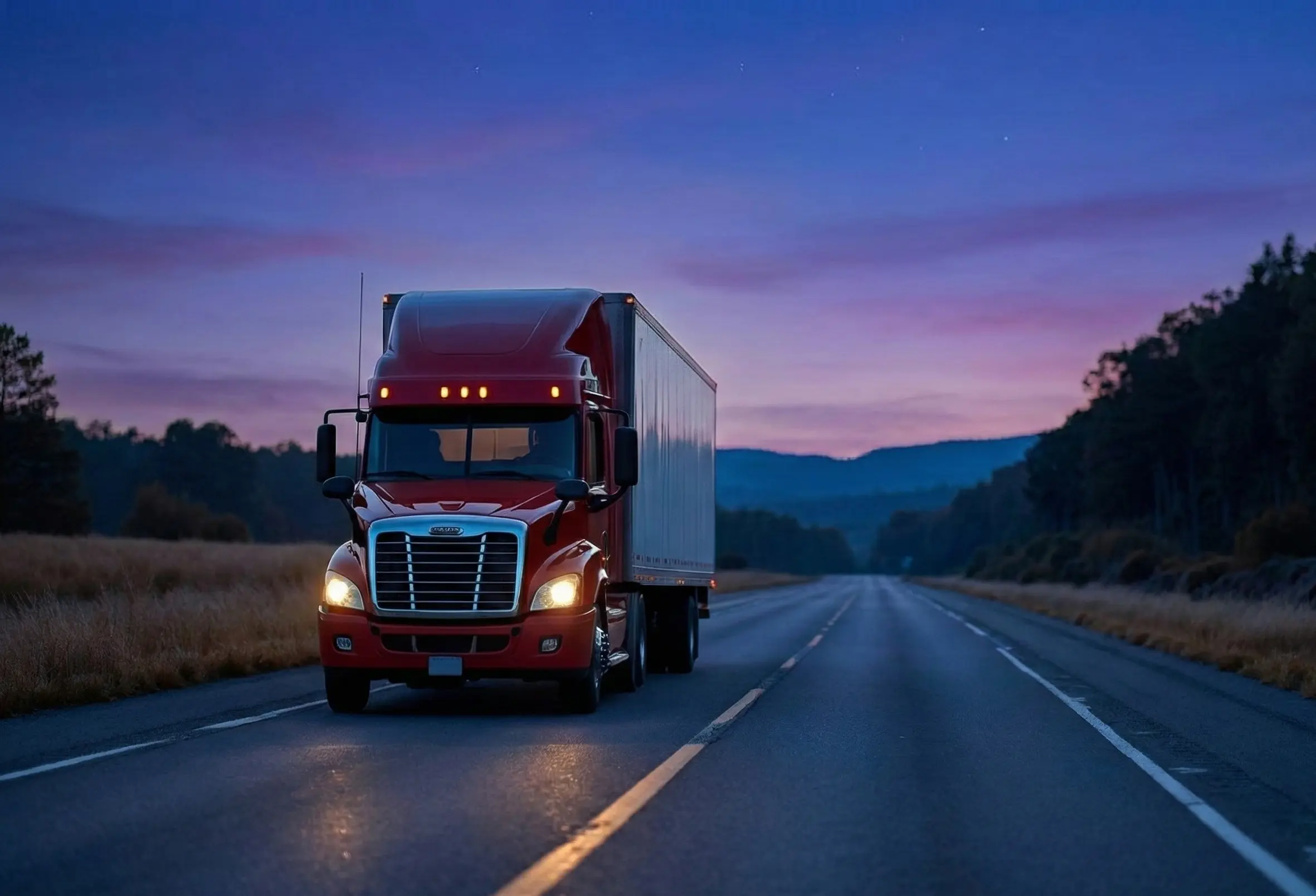 Accounting specialist reviewing truck financials