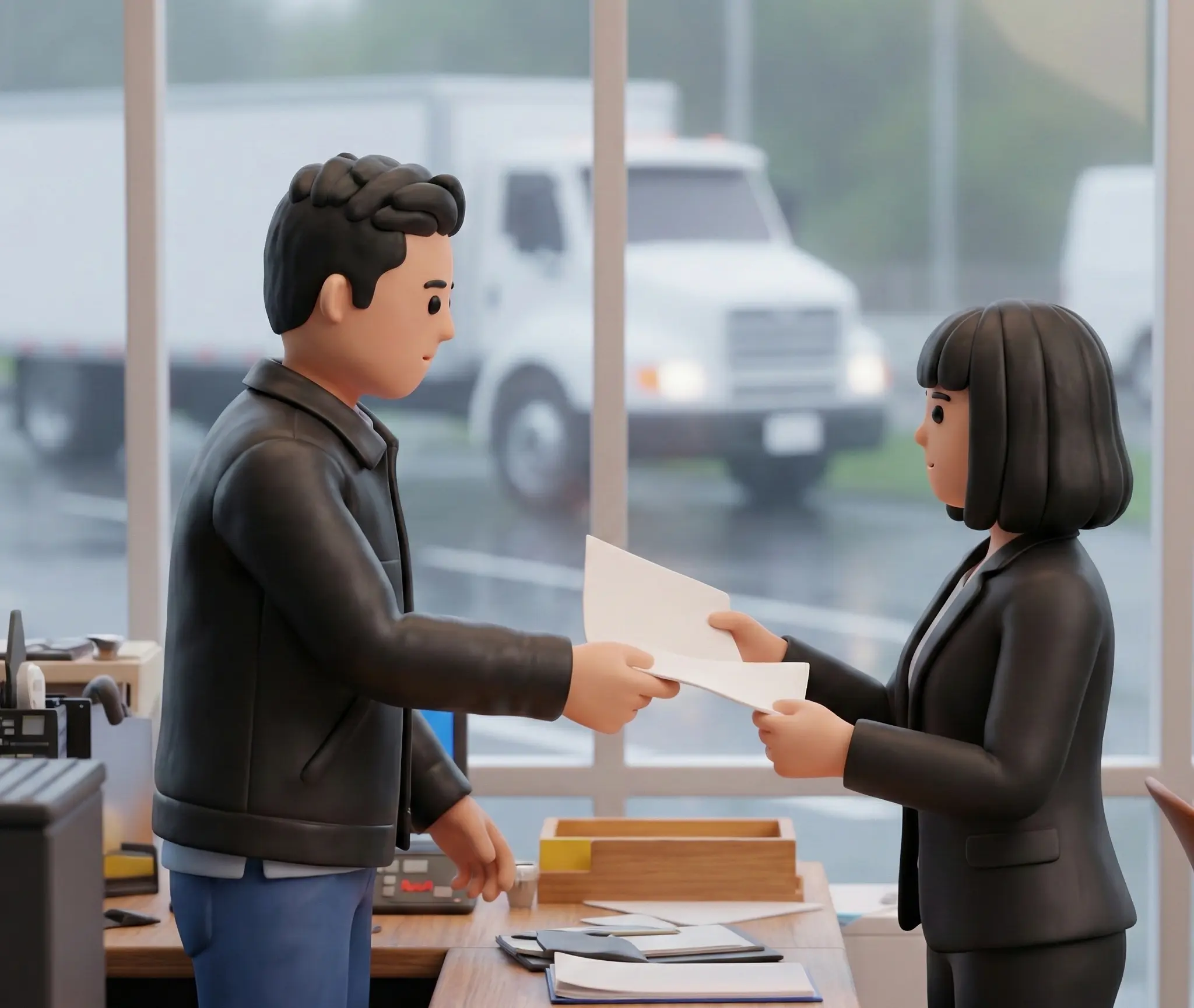 Trucking document management