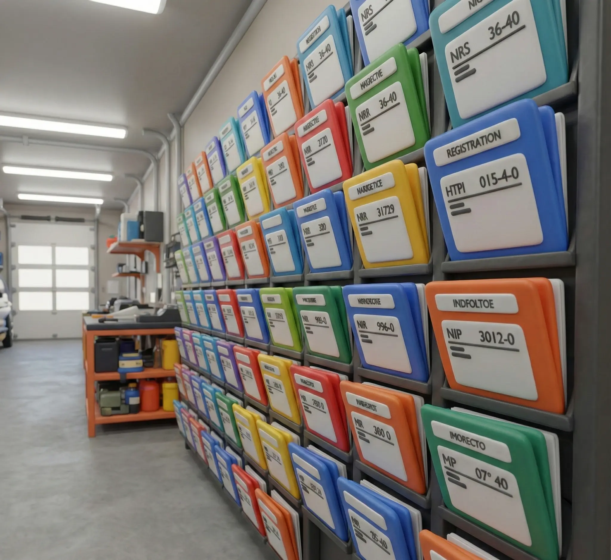 Truck documents management