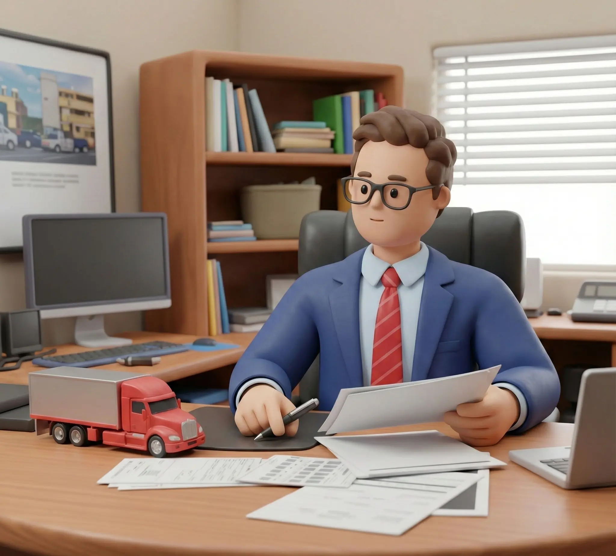 Trucking invoice service